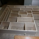 Biblitohèque "démontable" pour monter à l'étage