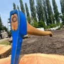 Un manche de sapille