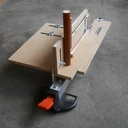 Poussoir intégré ultra-sécurisé pour scie sous table