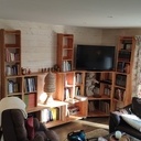 Bibliothèque d'angle