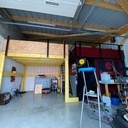 Mezzanine garage