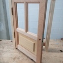 Fabrication d'une porte intérieure (maquette)