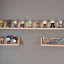 Étagère murale en chêne