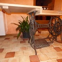 Table pour machine à coudre