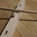 Lit cabane en hêtre