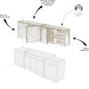 Meuble de cuisine de Camila