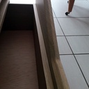 Meuble TV en chêne massif