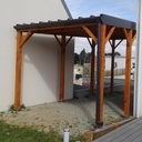 vis avec platine poteau