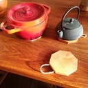 Dessous-de-plats, à partir de chutes de lambris