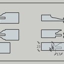 Profils et Contre-profils ebenisterie 2D