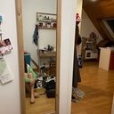 Cadre de miroir en chêne