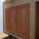 Petit meuble lave-main dans les WC