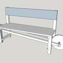 Banc brouette