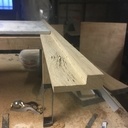 Table basse chene carrelage