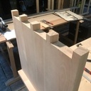 Meuble TV simple sans quincaillerie ni visserie