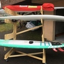 Porte paddle roulant