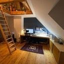 Bureau d'angle sous combles