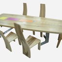 Table de réunion en chêne