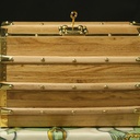 Malle Chêne et laiton