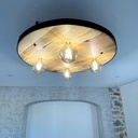 Lustre Rond industriel