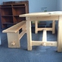 Table avec son banc