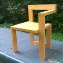 Hommage à Chaise de steltman... de gerrit rietveld