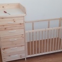 Lit et table à langer