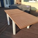 Table en latté chêne