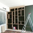 Agencement en medium