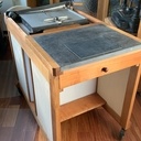 Etabli mobile pour la reliure