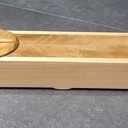 Une boîte pour les aiguilles à tricoter de Lou.