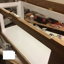 Table basse aquarium