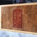 Planche à decouper TARDIS