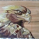 Marqueterie aigle Royal