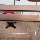 Console bois et metal