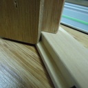 Cadre étagère avec la butée de positionnement de rail