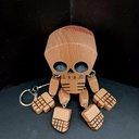 Petit squelette pendu