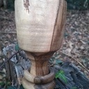 Verre à pied aux outils à main