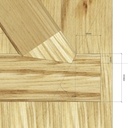 Plan porte de cabanon