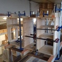 Buffet avec litière intégrée