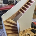 Maquette d'un escalier