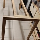 Bureau en chêne - Style floating desk