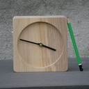 Horloge frêne