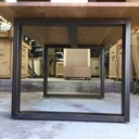 Table chêne inspiration industrielle