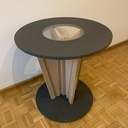 Guéridon alambiqué