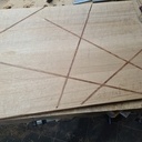 Table basse bois metal