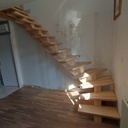 Escalier limon central