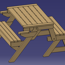 Banc transformable en table