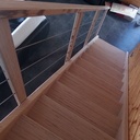 Escalier droit multiligne