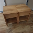 Duo de table de nuit (elles se ressemblent, ouf)